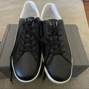 Armani Exchange LEATHER SNEAKERS